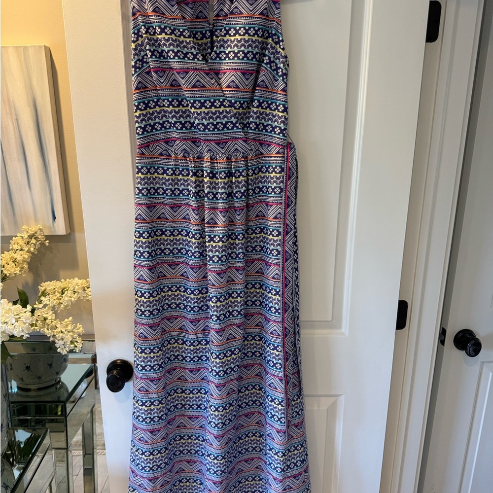 Patterned Maxi Dress